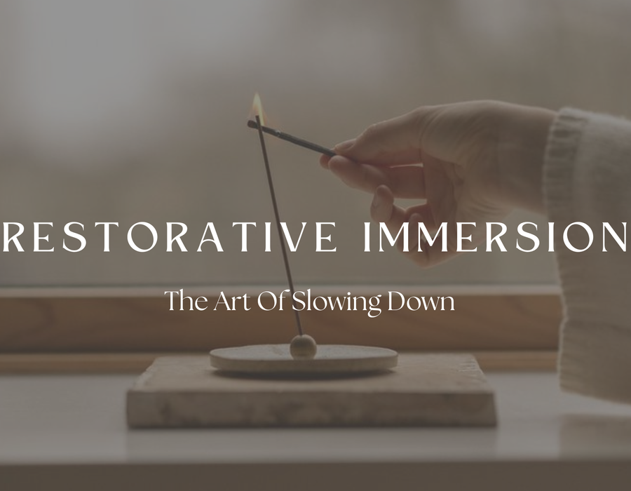 Restorative yoga immersion